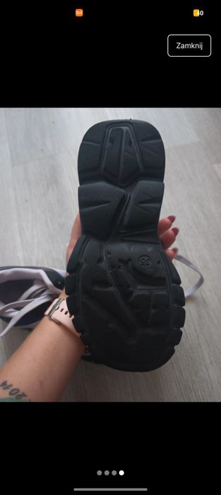 Buty trekkingowe dziewczęce Bekkin r. 35