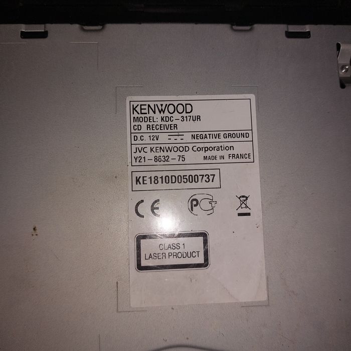 Auto radio kenwnod
