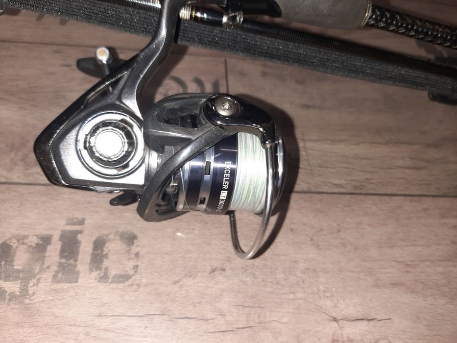 Azura sawada SW76M Extra power rod 7,6 8-28 g. Daiwa esceler LT3000-C