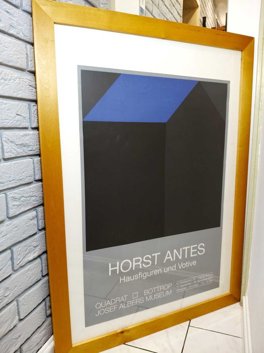 Plakat, litografia, poster Horst Antes, 84 x 60 cm z 2000 roku