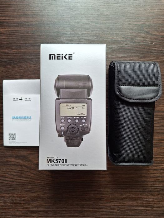 Новая!!! ФотоВспышка УНЕВЕРСАЛЬНАЯ meike mk 570ll