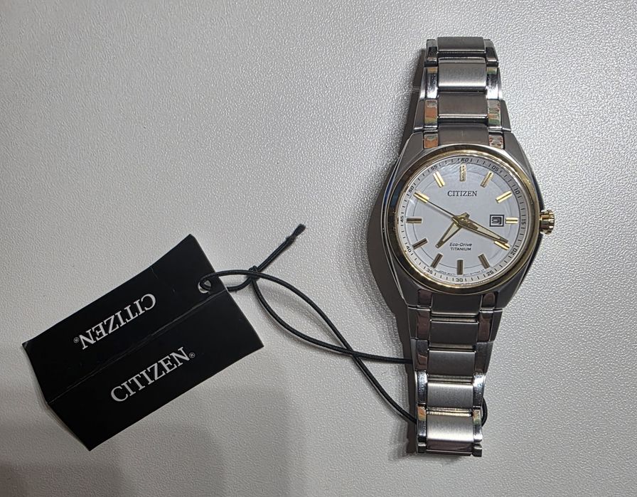 Zegarek damski Citizen Super Titanium Eco-Drive ew2214-52a