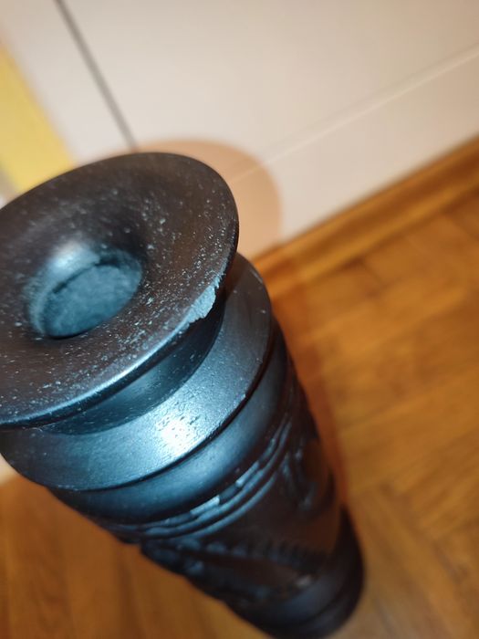 Stary wazon z węgla kamiennego z prl