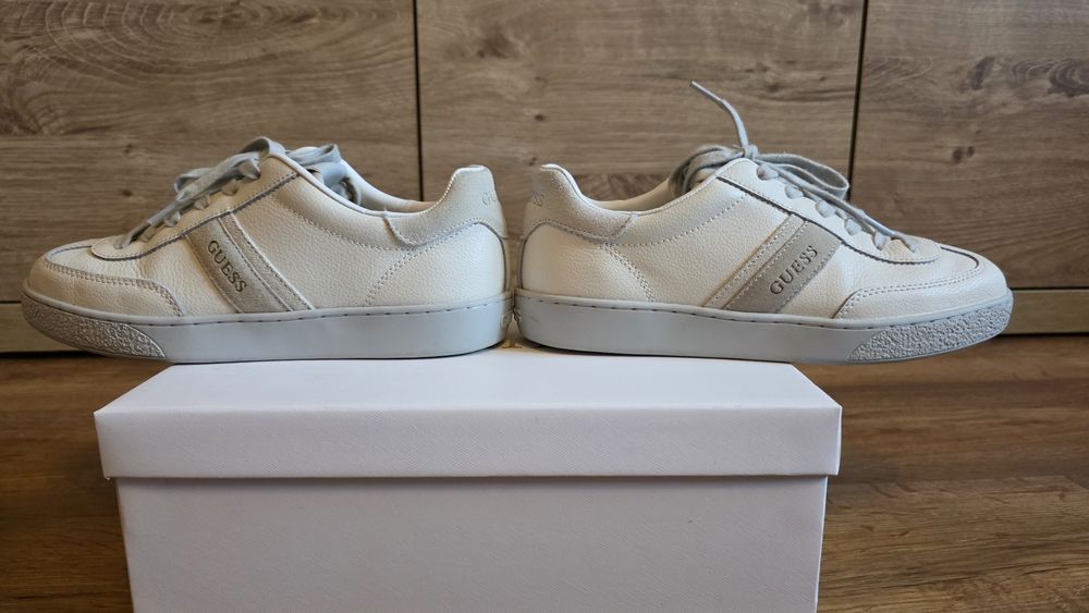 Guess sneakersy skórzane Nolinas