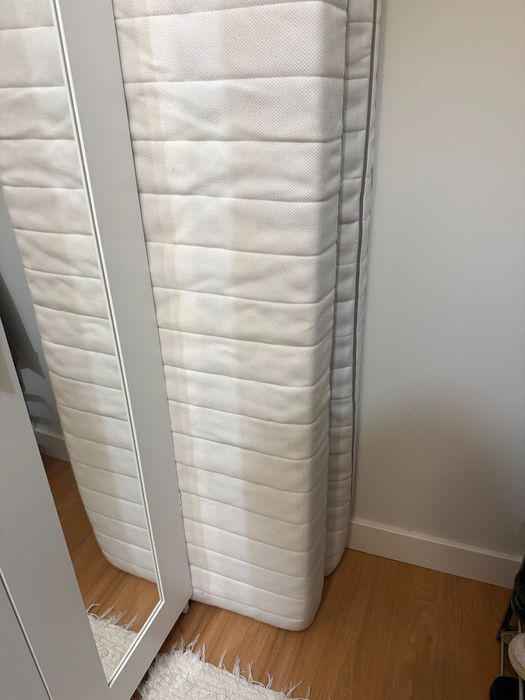 ÅFJÄLL Colchão IKEA de espuma, firme/branco, 80x200 cm