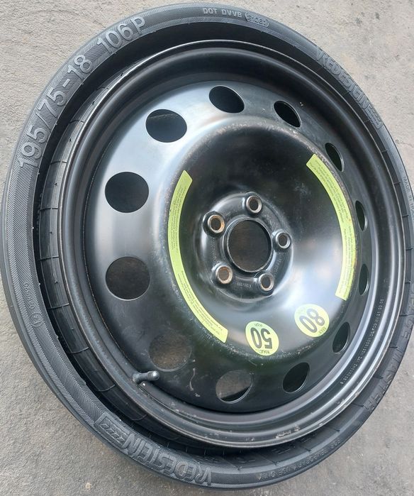 KOŁO dojazdowe składane zapasowe 18 cali 5x112x18 Mercedes

FELGA 6,5B