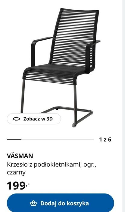 Nowoczesny Fotel Ikea