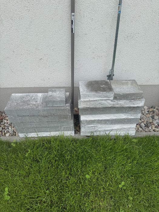 Do oddania płyty chodnikowe