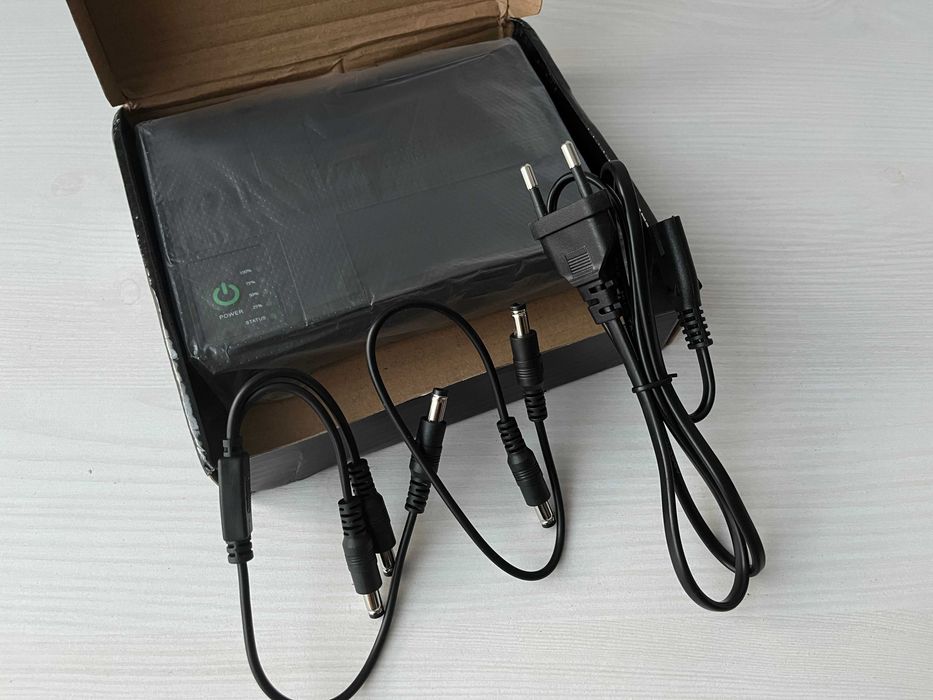 UPS для Роутера на 10000 mAh - 12V/9V/5V (Powerbank, 5+ год)