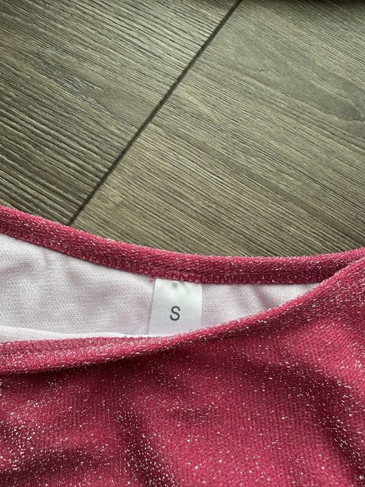 Купальник люрекс на одне плече