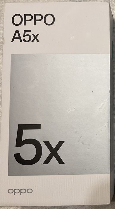 Telefon Oppo A5X 4/128GB laser white nowy