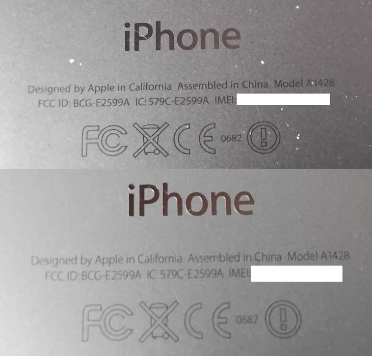 Телефон Apple IPhone 5 модель А1428 на запчастини