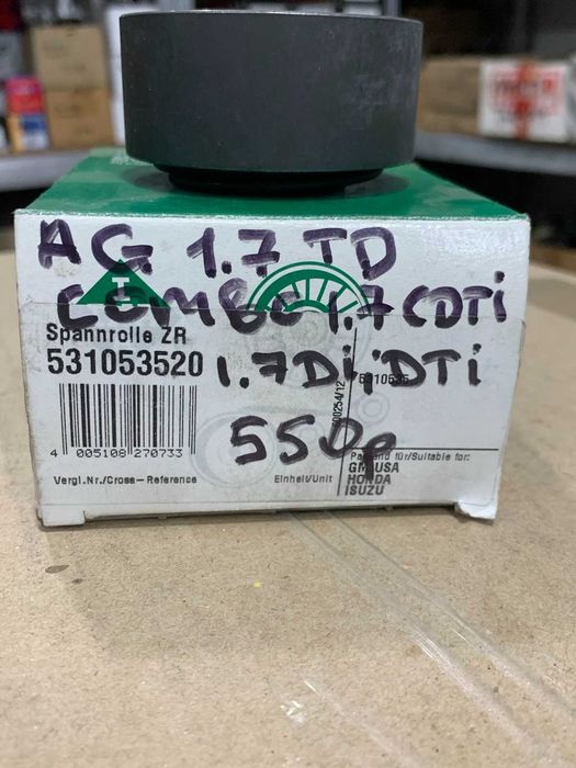 Натяжной ролик ремня грм opel astra gtc j, astra h, astra h 1.7 cdti.