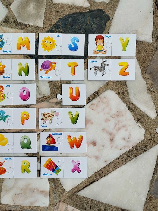 Minipuzzles para Crianças - O Alfabeto