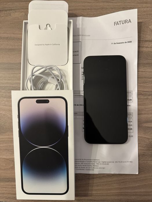 Iphone 14 Pro Max 128Gb Fatura e garatia