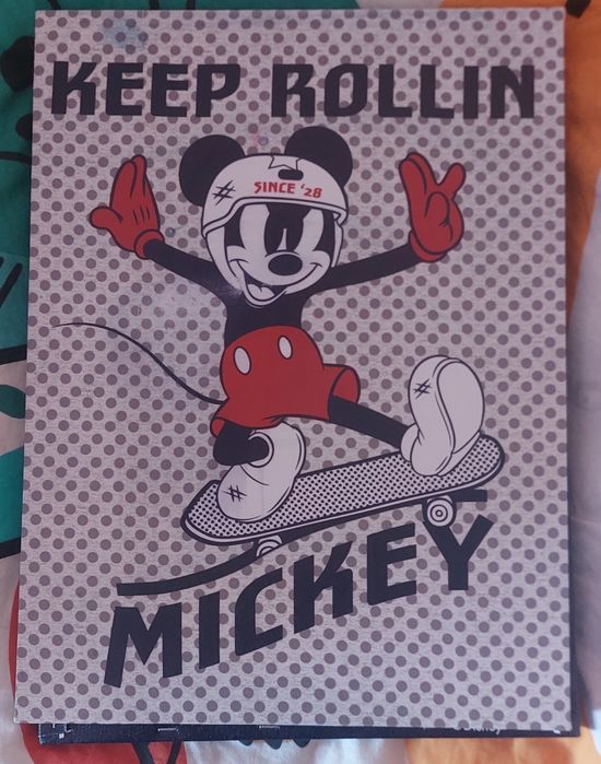 2x obraz Mickey maus