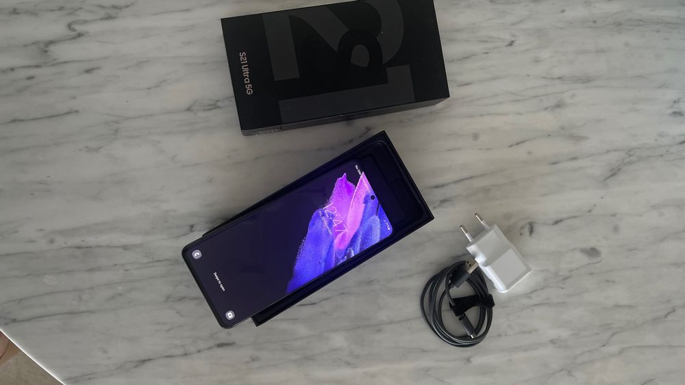 Samsung Galaxy S21 ultra black 512GB