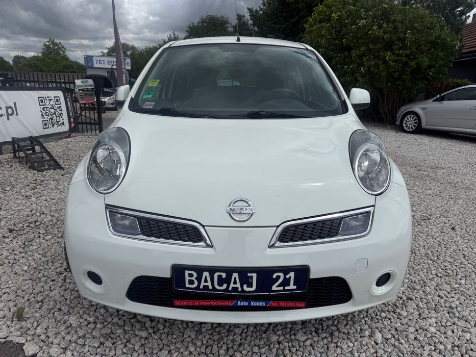 NISSAN MICRA 2010 Klima Navi 2 kluczyki Stan bdb  1.3 na Łancuszku