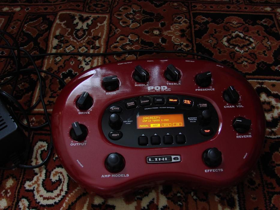 LINE6 POD XT PRO DBX 160XT 3Uラック 三点セット Line 6 PodXT Pro