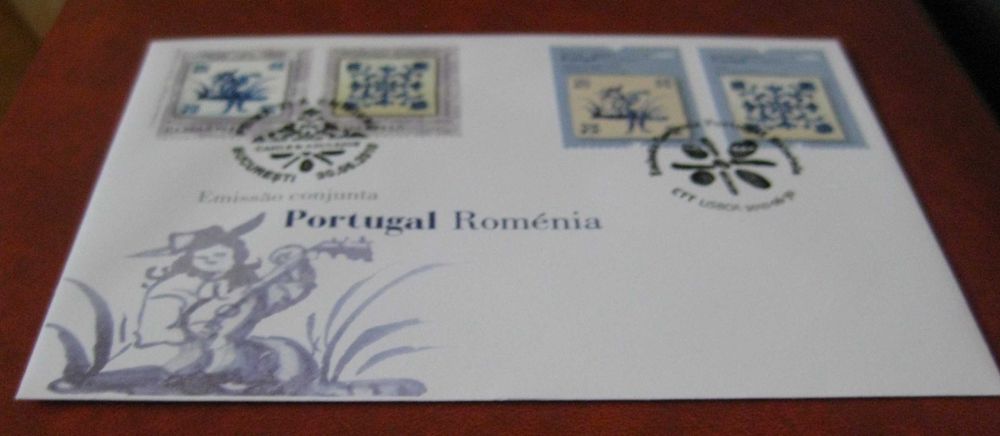 FDC Combo da Emissão Conjunta da Roménia 2010