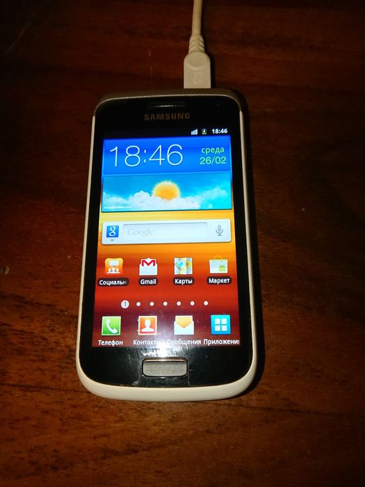 Samsung Galaxy W(GT-I8150) Wonder white на запчасти или восстановление