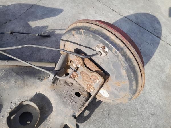 Eixo traseiro discos FIAT Punto Van (199_)