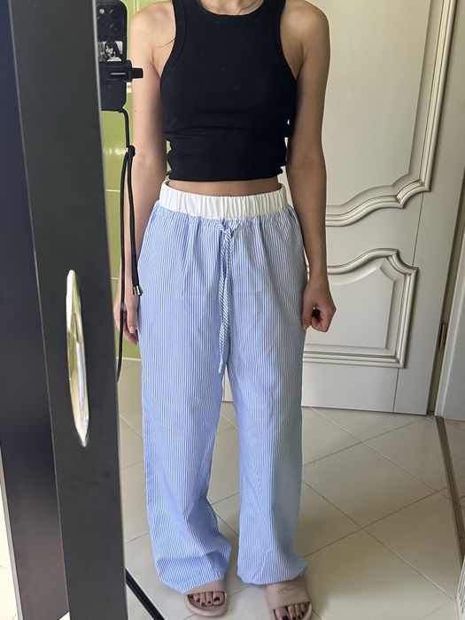 штаны в полоску