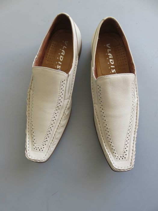 Мужские туфли мокасины  vladis. натуральная кожа. р. 40