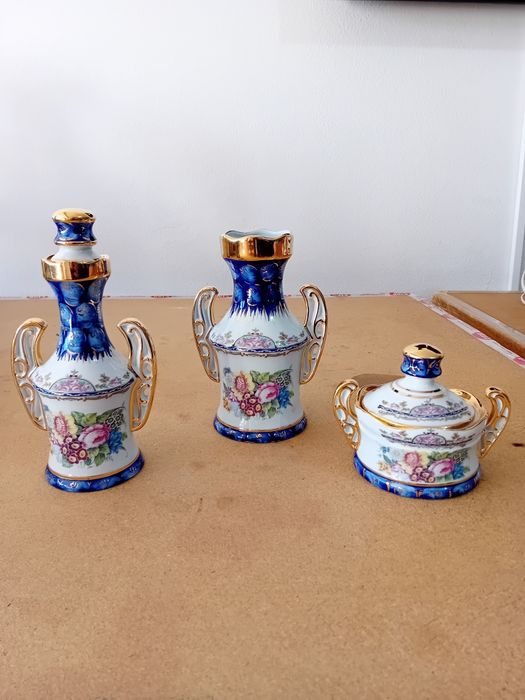 Loiça procelana pintada à mão Myrtus