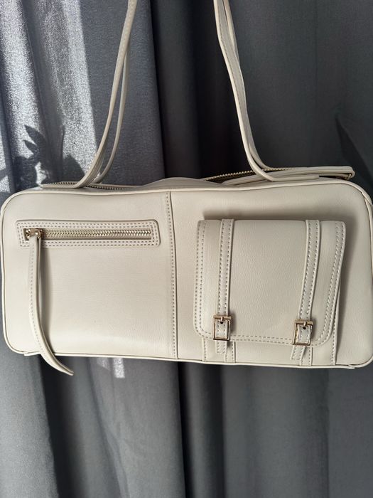 Torba damska kremowa