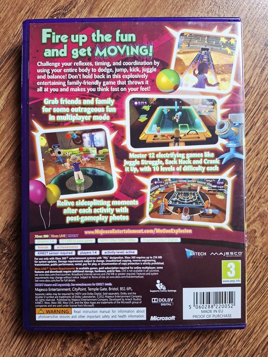 Motion Explosion Kinect XboX 360