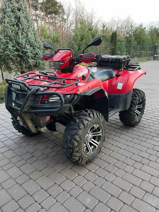 Suzuki KingQuad 750, zarejestrowany
