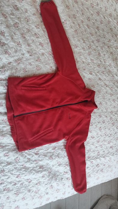 Bluza polarowa Campus czerwona rozm. 152