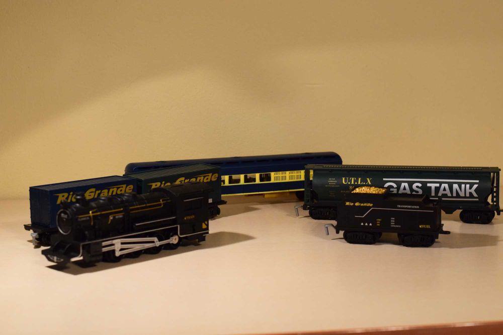 Kolejka elektryczna na baterie Pociąg 4