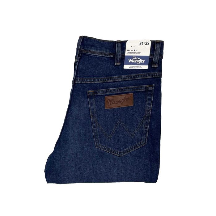 Spodnie męskie jeansy Wrangler Texas 821 Hallucinations W34 L32