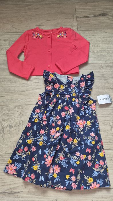 Сукня боді carters кофта набір 24 м