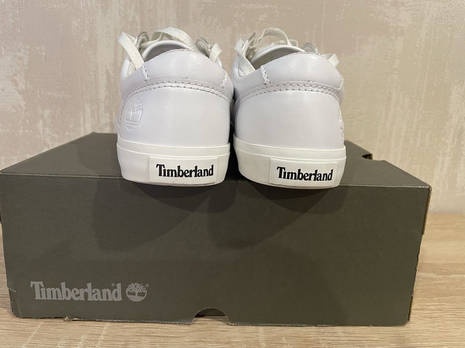 Кеди шкіряні мокасини Timberland