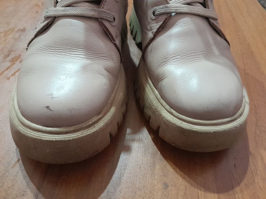 Зимові шкіряні черевики