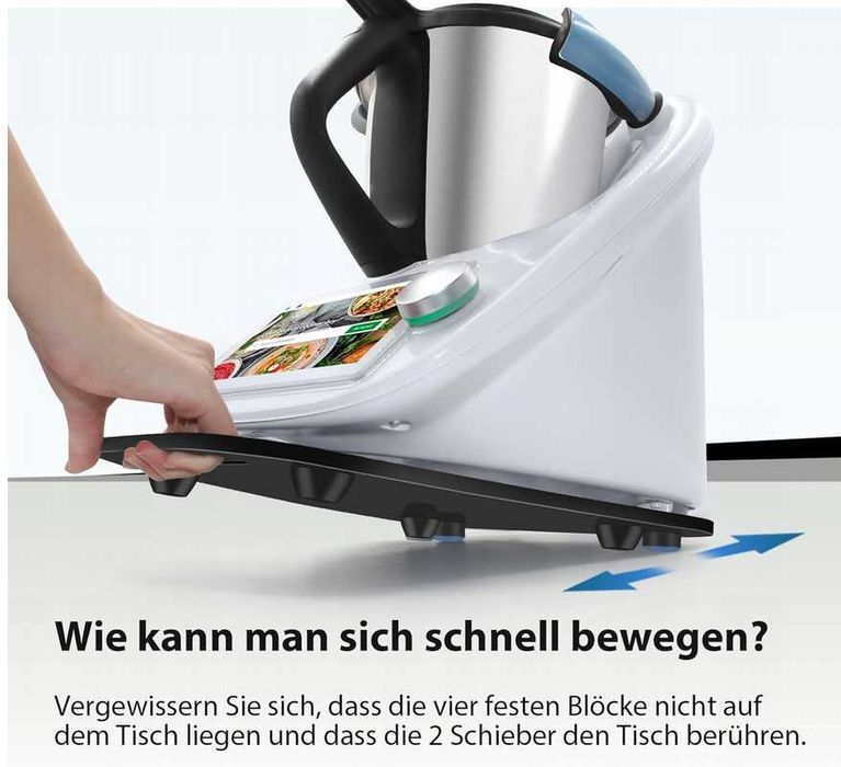 Deska podkładka pod THERMOMIX TM5 TM6 CZARNA