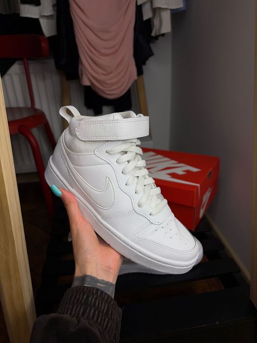 Кросівки жіночі Nike court borough mid 2 white