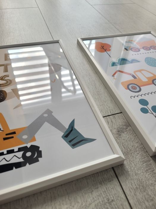 Obrazki plakaty A4 w ramce