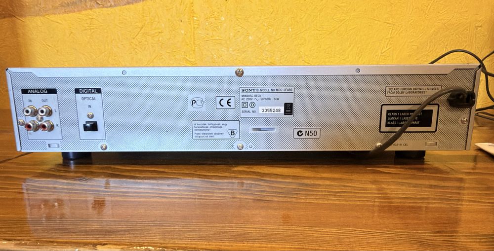 Sony MDS-JE480  MDLP