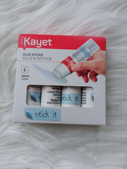Kayet, klej w sztyfcie 4 szt
