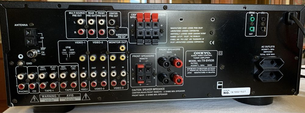 Onkyo TX-SV535 Radio Tuner Amplifier64563931139841121