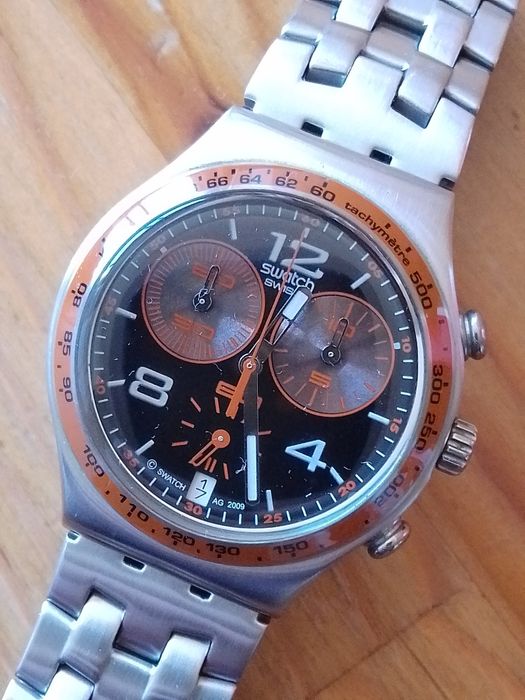 YCS537G relógio Swatch Irony Vital Spark