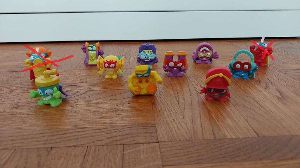 Super Zings różne figurki