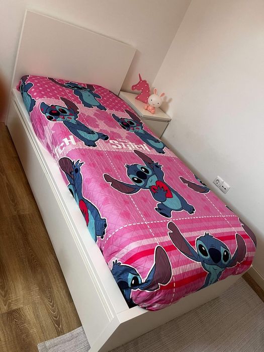 Cama com 2 caixas de arrumação - IKEA MALM