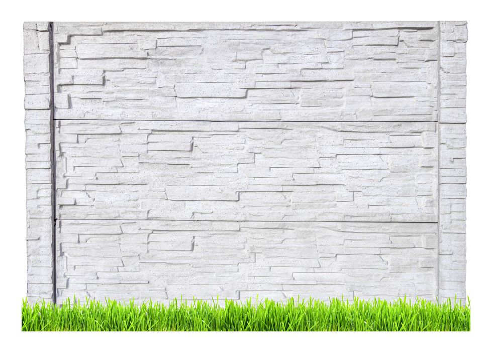 ogrodzenia betonowe dwustronne, ogrodzenie betonowe