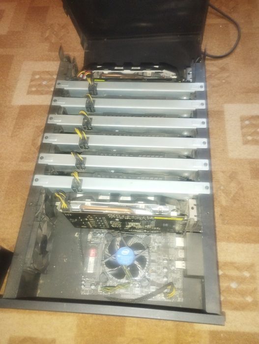 Продам майнинг ферму p106-100 6gb для пассивного дохода