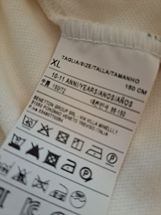 Polo de menina benetton 10-11 anos